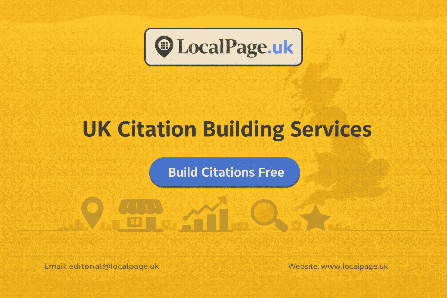 UK local SEO citations shown across online business directories